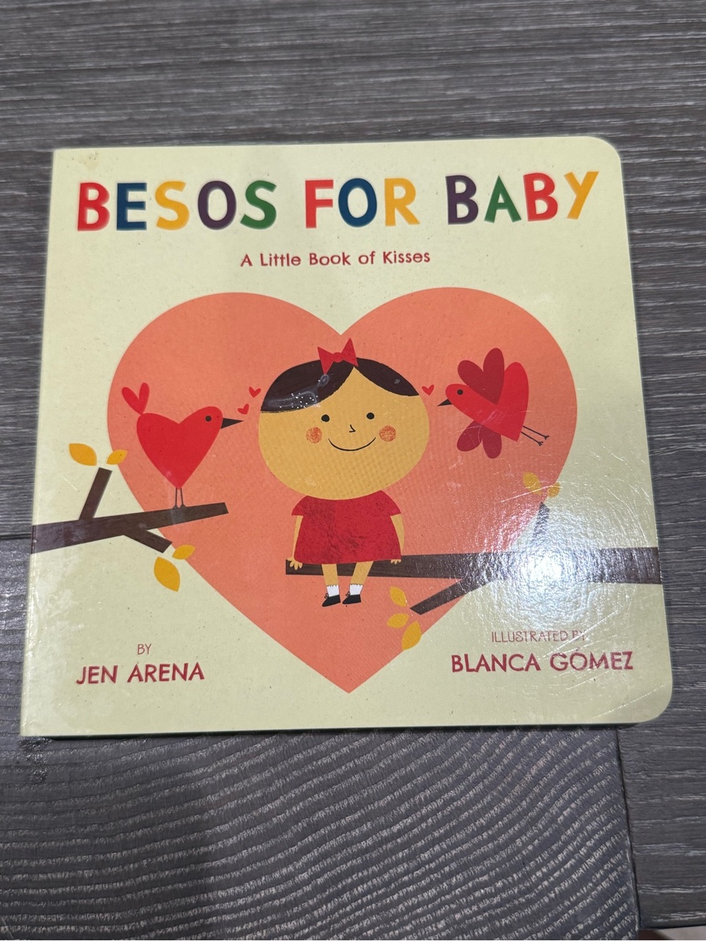 Used Besos for Baby Board Book by Jen arena